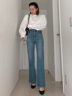 黒木 ナツミ🦋さん（レディース・162cm）の春コーディネート