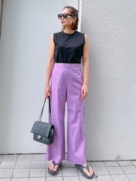 黒木 ナツミ🦋さん（レディース・162cm）の夏コーディネート