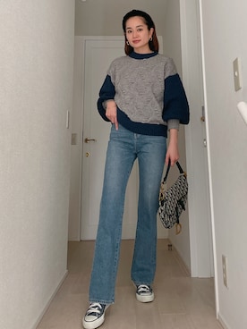 黒木 ナツミ🦋さん（レディース・162cm）の冬コーディネート