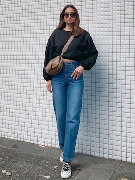 黒木 ナツミ🦋さん（レディース・162cm）の冬コーディネート