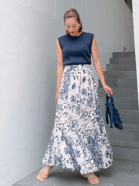 黒木 ナツミ🦋さん（レディース・162cm）の夏コーディネート