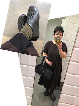 「アイテム（ボストンバッグ）」を使った、すーさんＤＸさん（レディース・160cm・50代）の夏コーディネート