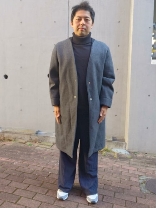 ボンディングメルトンVネックコート UNITED TOKYO（ユナイテッドトウキョウ）の「ボンディングメルトンV