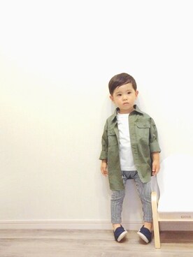 taaaoさん（キッズ・90cm）の夏コーディネート