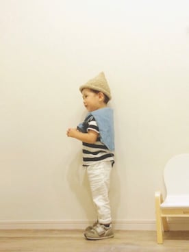 「kids」｜「アイテム（その他）」を使った、taaaoさん（キッズ・90cm）の夏コーディネート