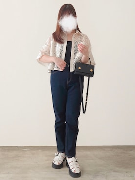 「アイテム（ピアス（両耳用））」を使った、エル .s さん（レディース・155cm）の秋コーディネート