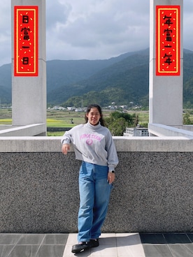 「アイテム（トップス）」を使った、Yommi Chen🇹🇼さん（レディース・167cm）の夏コーディネート