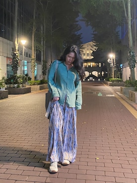 「NET（ネット）のアイテム（バッグ）」を使った、Yommi Chen🇹🇼さん（レディース・167cm）の冬コーディネート