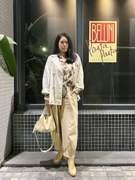 「NET（ネット）のアイテム（ジャケット/アウター）」を使った、Yommi Chen🇹🇼さん（レディース・167cm）の冬コーディネート