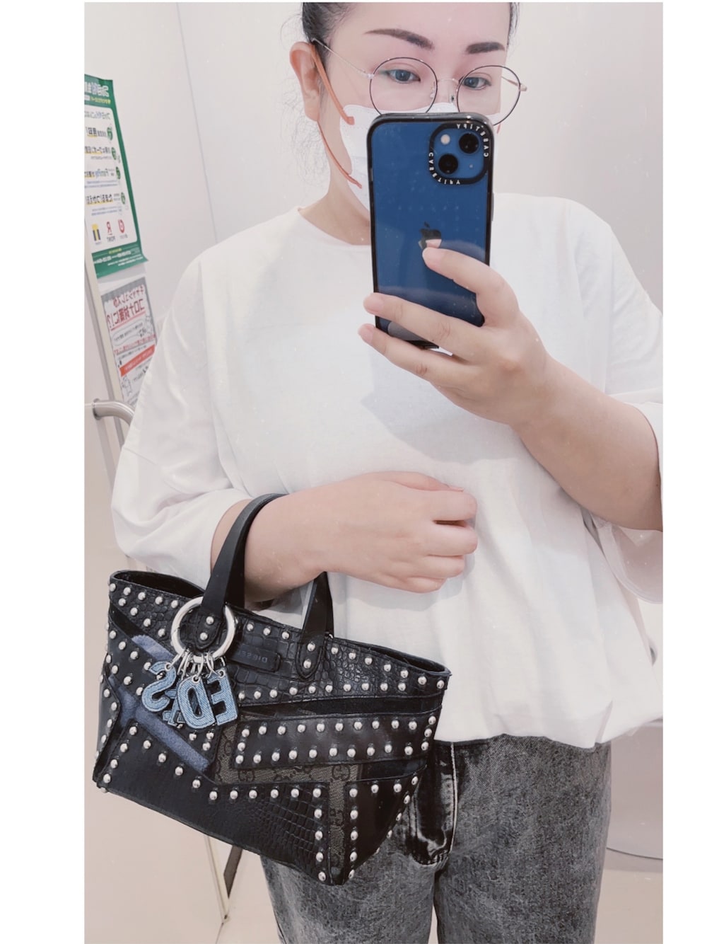「今日のコーデ、シンプルコーデ」｜「DIESELのアイテム（バッグ、ブラック系）」を使った、CHIKOさん（レディース・160cm）の夏コーディネートの1枚目の写真