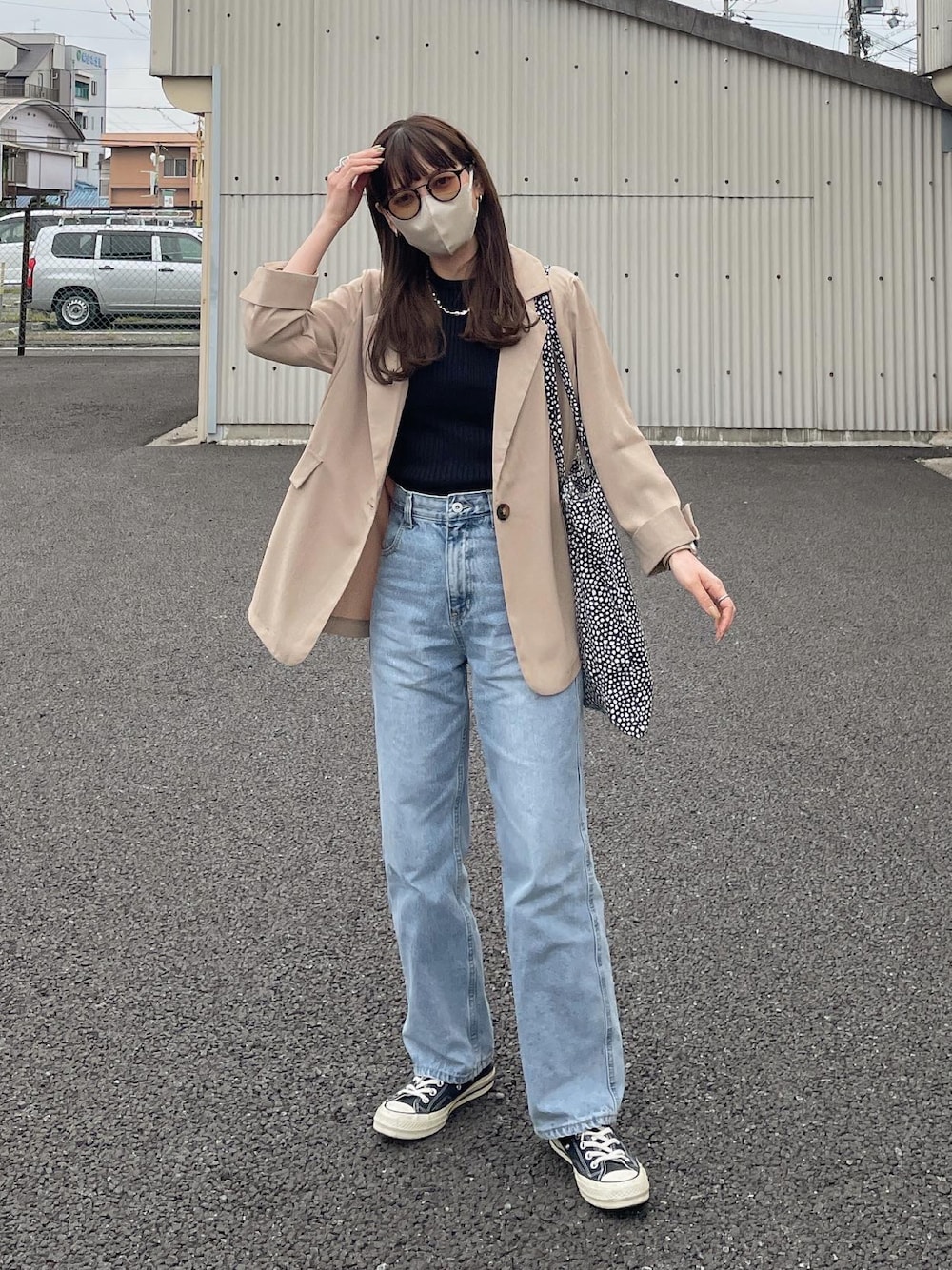 お出掛け2パターン5点コーデ 🎵 ⁡ ⁡ 寒すぎてUGG引っ張り出した⛄️ ⁡ 最近はいつも使って