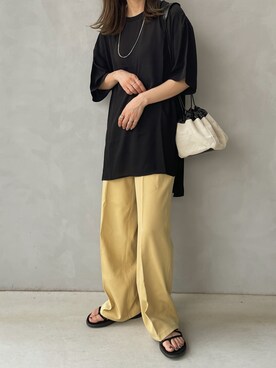 「GRL（グレイル）のアイテム（リング）」を使った、maamin♡さん（レディース・156cm）の夏コーディネート