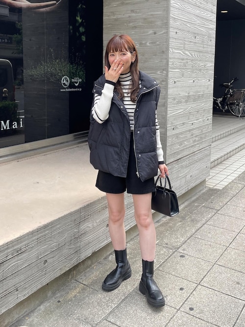 セール】ヴィンテージタフタダウンベスト（ダウンベスト）｜LE MORE