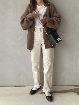 「アイテム（リング）」を使った、maamin♡さん（レディース・156cm）の秋コーディネート