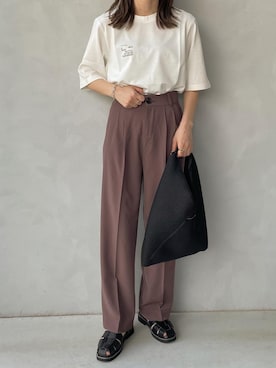 「GRL（グレイル）のアイテム（リング）」を使った、maamin♡さん（レディース・156cm）の夏コーディネート