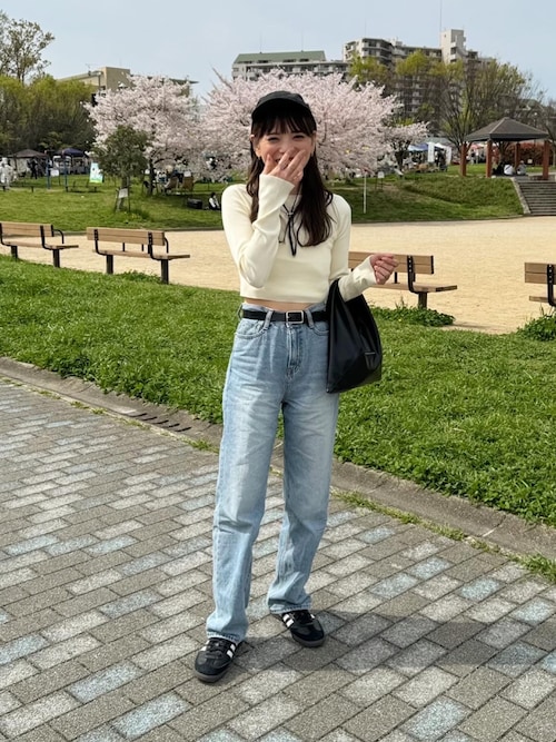 TODAYFUL/トゥデイフルクロップドスムースニット