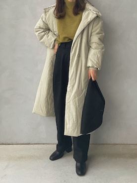 「PAGEBOY（ページボーイ）のアイテム」を使った、maamin♡さん（レディース・156cm）の秋コーディネート