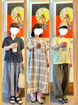 「アイテム（ワンピース/ドレス）」を使った、まっきさん（レディース・150cm）の秋コーディネート