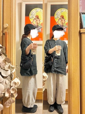 「GREGORY（グレゴリー）のアイテム」を使った、まっきさん（レディース・150cm）の秋コーディネート