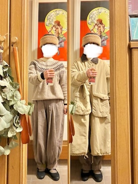 「昨日のコーデ」｜まっきさん（レディース・150cm）の冬コーディネート