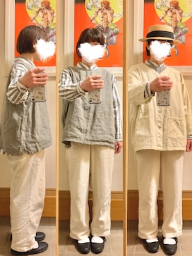 「Wordtrobe（ワードトローブ）のアイテム」を使った、まっきさん（レディース・149cm）の春コーディネート