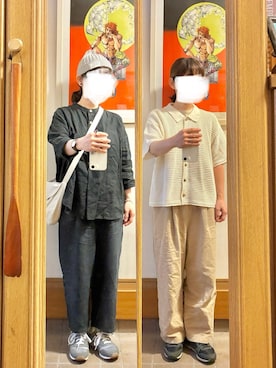 「しまむら（シマムラ）のアイテム」を使った、まっきさん（レディース・150cm）の秋コーディネート