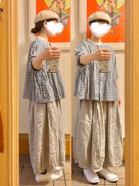 「CLOUDNINE（クラウドナイン）のアイテム」を使った、まっきさん（レディース・149cm）の秋コーディネート