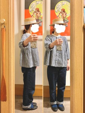 「CLOUDNINE（クラウドナイン）のアイテム」を使った、まっきさん（レディース・149cm）の春コーディネート