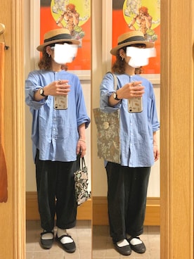 「CLOUDNINE（クラウドナイン）のアイテム」を使った、まっきさん（レディース・149cm）の春コーディネート