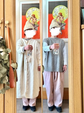 「EDWIN（エドウィン）のアイテム」を使った、まっきさん（レディース・150cm）の春コーディネート