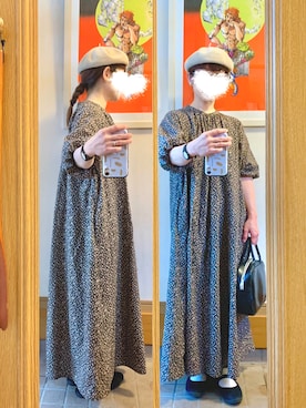 「SM2（エスエムツー）のアイテム（シャツワンピース）」を使った、まっきさん（レディース・149cm）の夏コーディネート