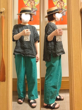 まっきさん（レディース・149cm）の夏コーディネート