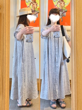 「ARCOPEDICO（アルコペディコ）のアイテム」を使った、まっきさん（レディース・149cm）の夏コーディネート