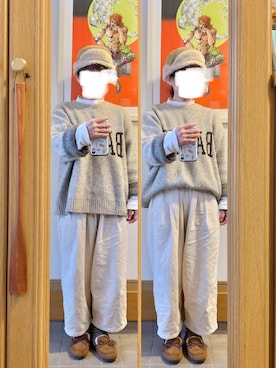 「元旦コーデ」｜まっきさん（レディース・149cm）の冬コーディネート