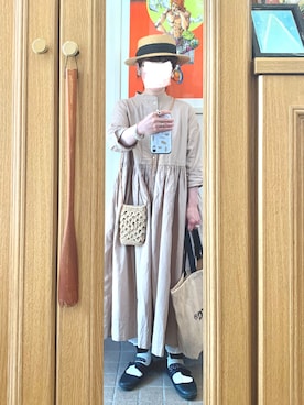 「SO（エスオー）のアイテム」を使った、まっきさん（レディース・149cm）の春コーディネート