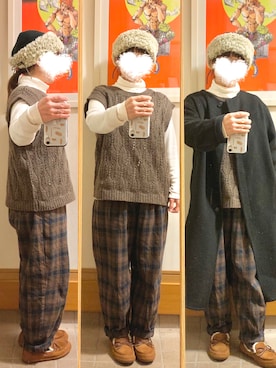 まっきさん（レディース・149cm）の冬コーディネート