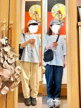 「GREGORY（グレゴリー）のアイテム」を使った、まっきさん（レディース・150cm）の秋コーディネート