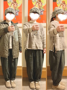 まっきさん（レディース・149cm）の冬コーディネート