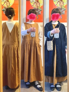 「CLOUDNINE（クラウドナイン）のアイテム」を使った、まっきさん（レディース・149cm）の春コーディネート