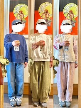 「BEAMS（ビームス）のアイテム」を使った、まっきさん（レディース・150cm）の春コーディネート