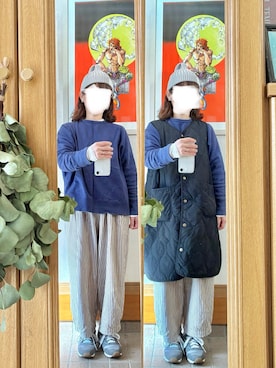 「BEAMS（ビームス）のアイテム」を使った、まっきさん（レディース・150cm）の秋コーディネート