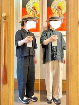 「Samansa Mos2（サマンサ モスモス）のアイテム」を使った、まっきさん（レディース・150cm）の夏コーディネート