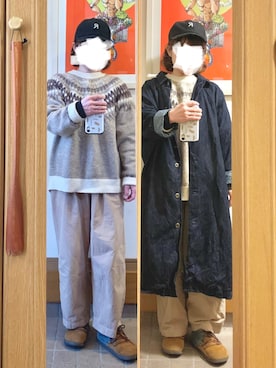 「CLOUDNINE（クラウドナイン）のアイテム」を使った、まっきさん（レディース・149cm）の春コーディネート