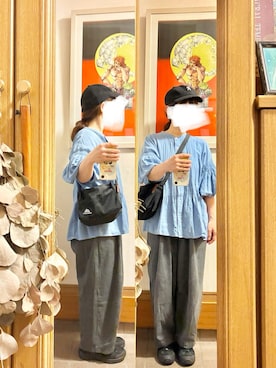 「GREGORY（グレゴリー）のアイテム」を使った、まっきさん（レディース・150cm）の秋コーディネート