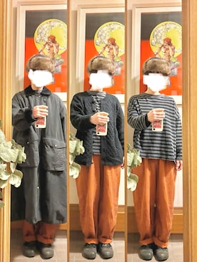 「studio CLIP（スタディオクリップ）のアイテム」を使った、まっきさん（レディース・150cm）の冬コーディネート