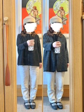 「Chambre（シャンブル）のアイテム」を使った、まっきさん（レディース・150cm）の春コーディネート