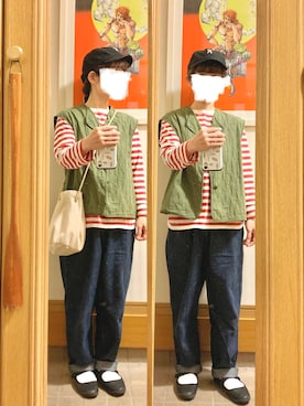 「SO（エスオー）のアイテム」を使った、まっきさん（レディース・149cm）の春コーディネート