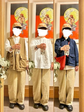 「BIRKENSTOCK（ビルケンシュトック）のアイテム（シューズ、ブラック系）」を使った、まっきさん（レディース・150cm）の春コーディネート