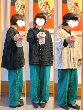 「Wordtrobe（ワードトローブ）のアイテム」を使った、まっきさん（レディース・149cm）の春コーディネート