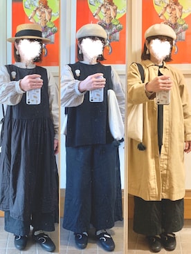 「SUN VALLEY（サンバレー）のアイテム（トップス）」を使った、まっきさん（レディース・149cm）の春コーディネート